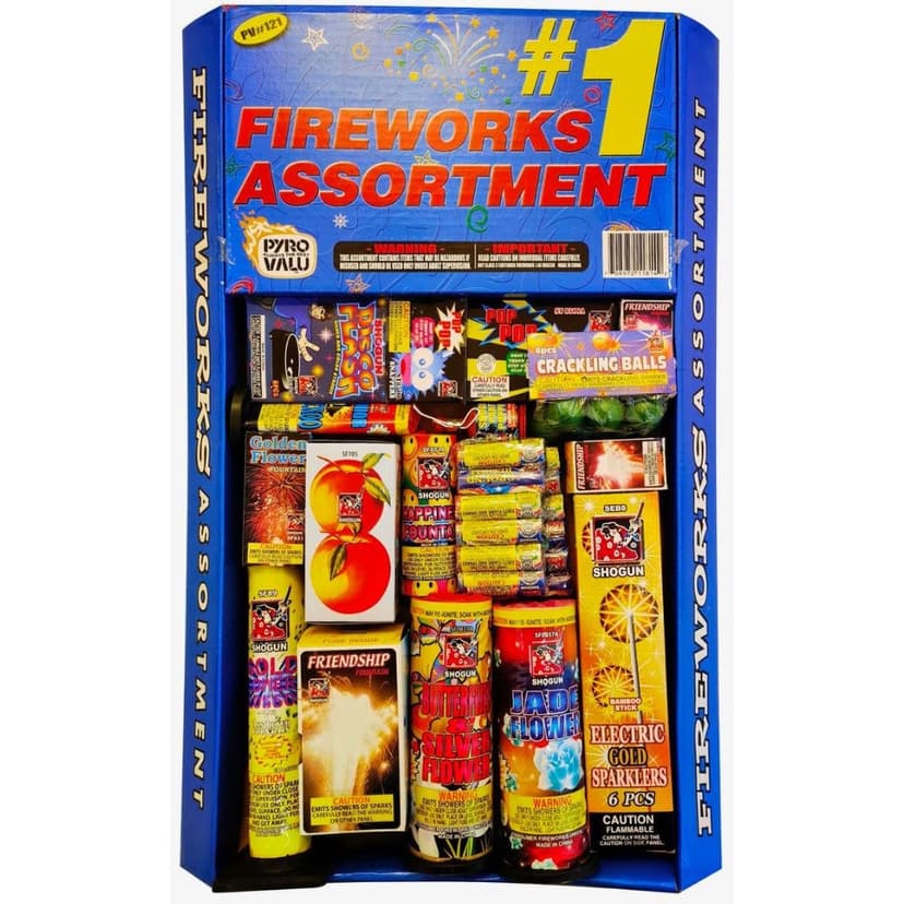 Fireworks Assortment #1 S&S Tray